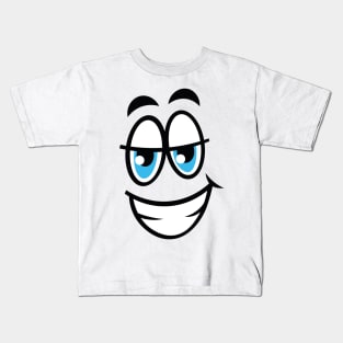 Smiling smiley face Kids T-Shirt